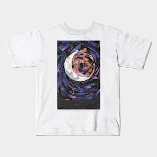 Late Night Moon Kids T-Shirt